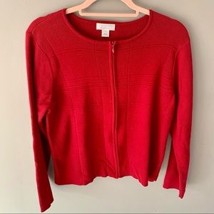 Christopher Banks Full Zip Sweater